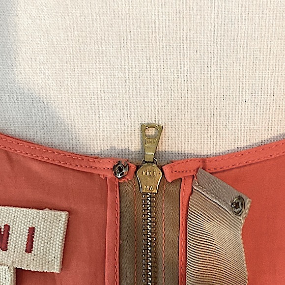 MARNI Sleeveless V Neck Poplin Top - Picture 6 of 9